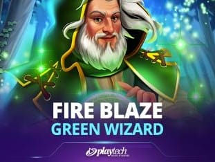 Fire Blaze_ Green Wizard™ game screenshot