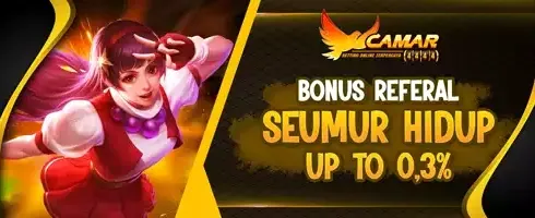 Program Referal Seumur Hidup 0.3% promotion banner